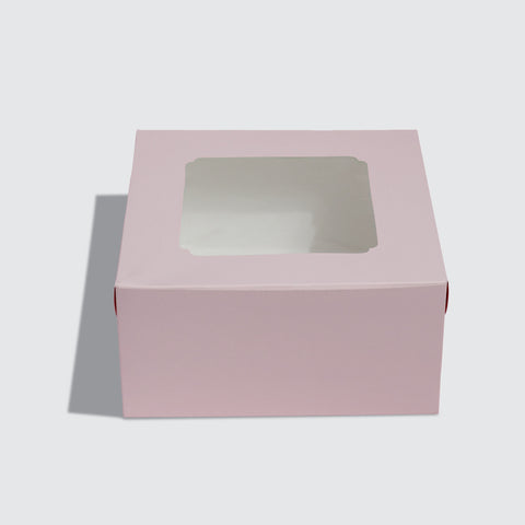 White Cake Box with window 3